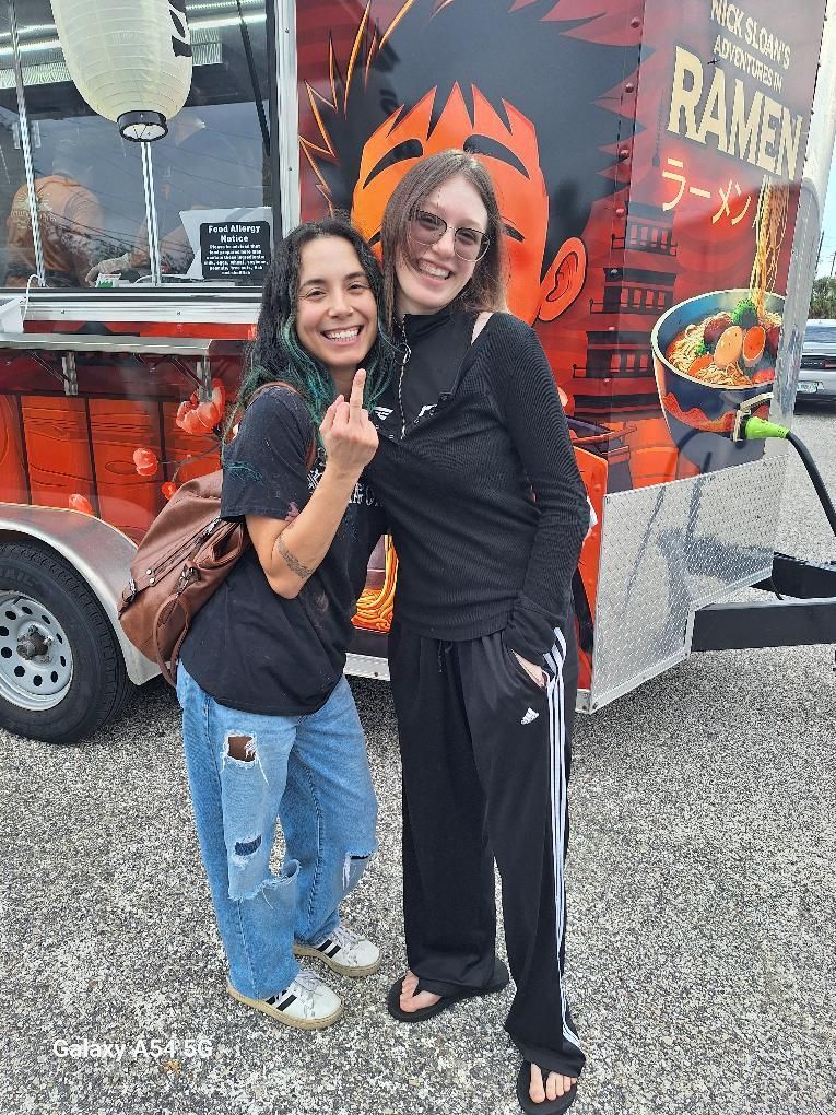 My daughter and Sam at the Soft Opening st Southern Lights Soft Opening August 30th, 2025